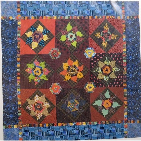 UNCUT Vintage Quilt Sewing Patterns, Girasole, Pie in the Sky 2001 - Picture 1 of 3